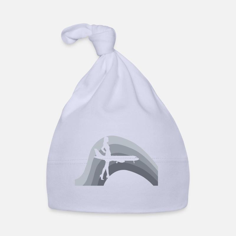 Flugbegleiter Flugbegleiterin Baby Bio-Mütze