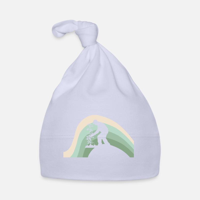 Gartenarbeit Blume Baby Bio-Mütze