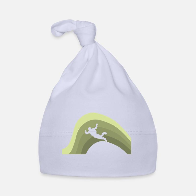 Skydiving Parachuting Adrenaline Organic Baby Cap