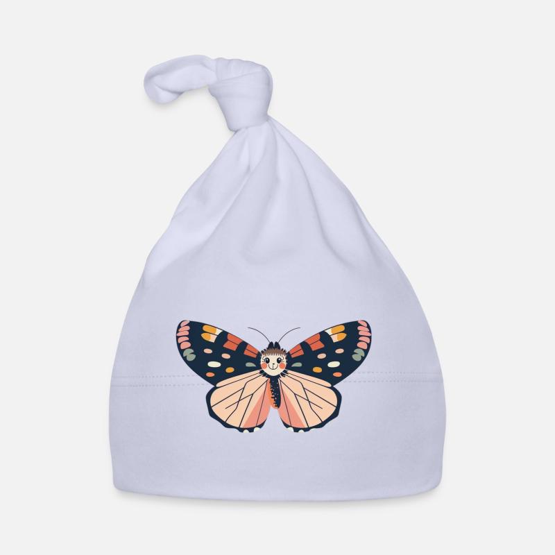 Butterfly Summer Organic Baby Cap