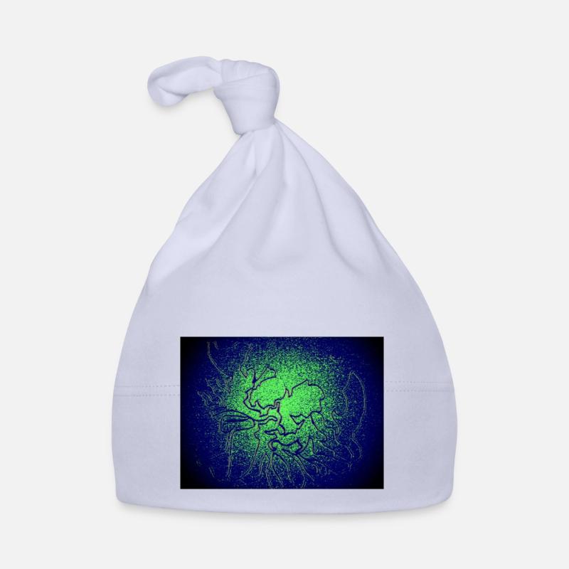 Dunkler Lichtwald Baby Bio-Mütze