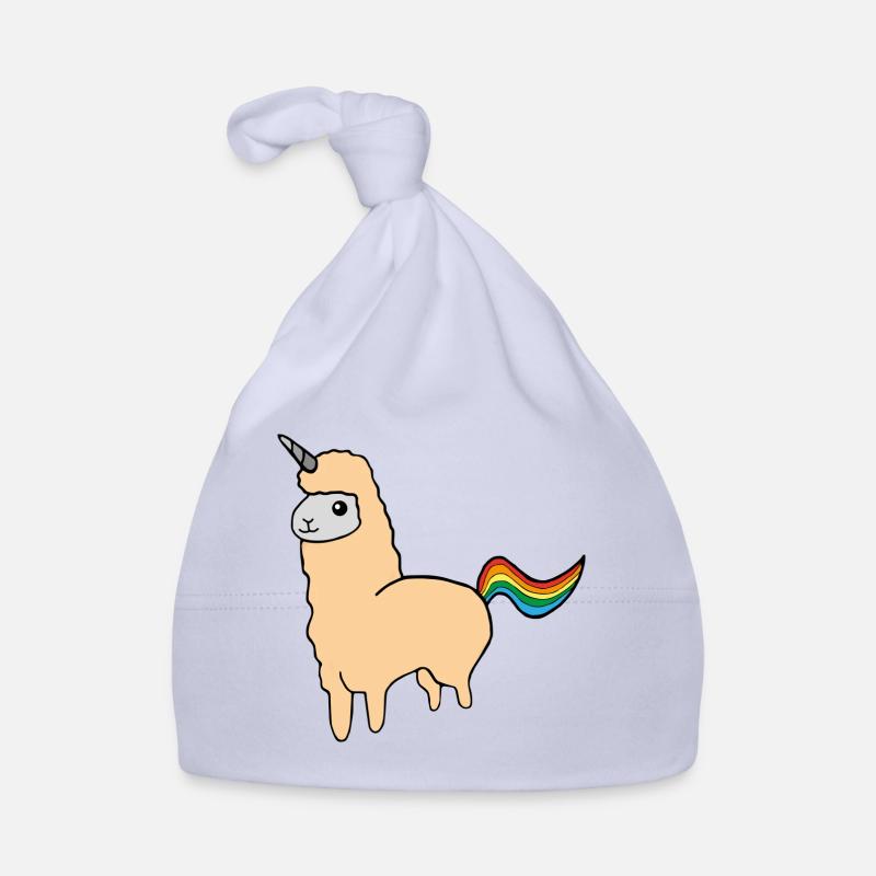 Alpaga licorne Bonnet bio Bébé