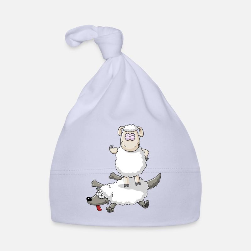Victoire du mouton - Bonnet bio Bébé - ciel