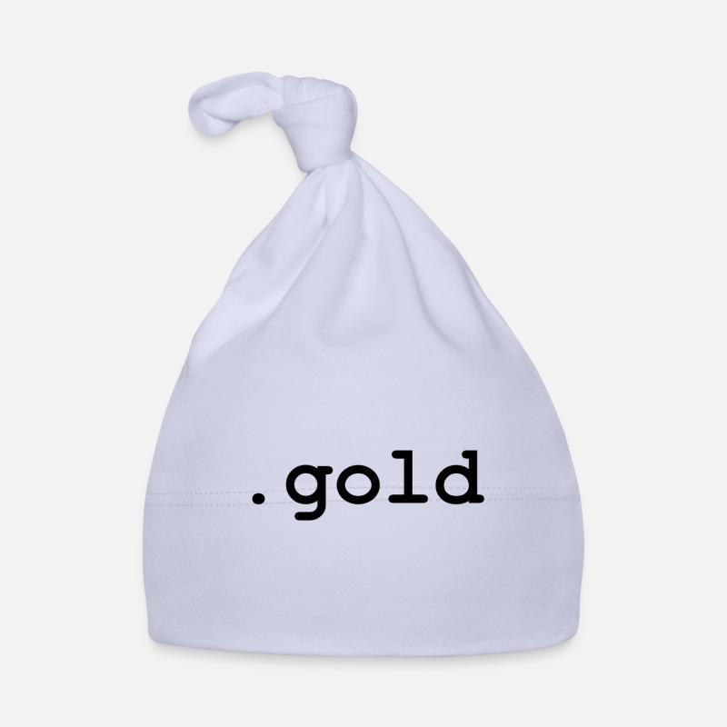 .gold Organic Baby Cap
