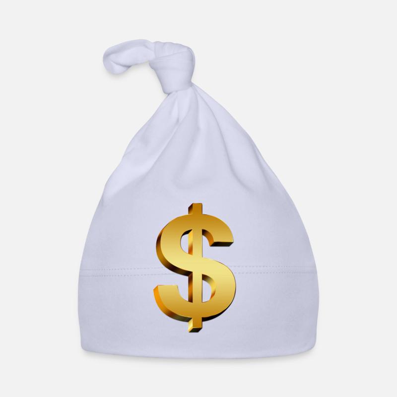 Dollarzeichen Baby Bio-Mütze