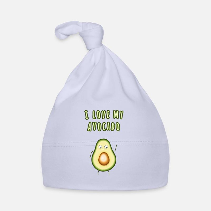 I love avocado gift Organic Baby Cap