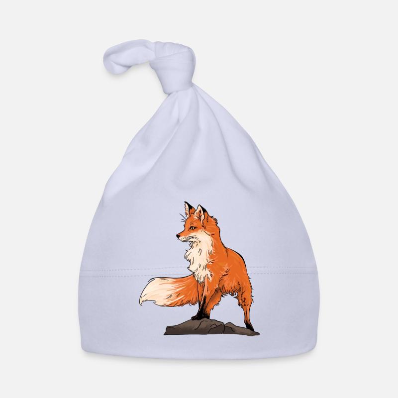 Beau renard Bonnet bio Bébé