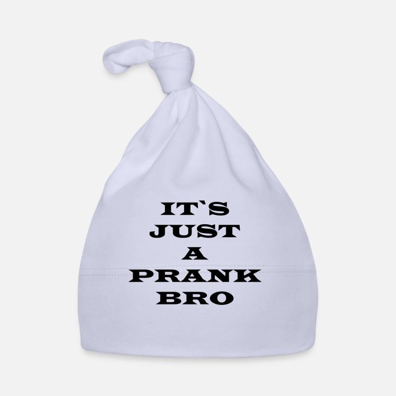 CE N'EST QU'UN PETIT ADOLESCENT DE PRANK BRO - Bonnet bio Bébé - ciel