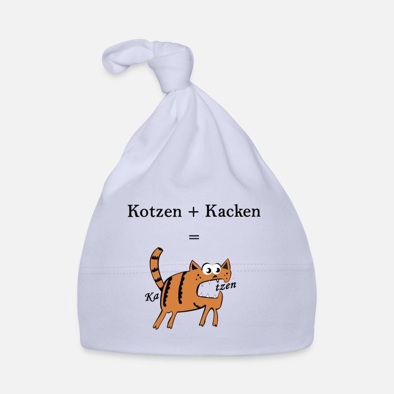 Kotzen + = chats Merde. Idée de cadeau drôle Bonnet bio Bébé