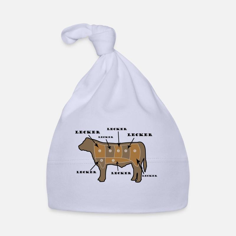 Lecker Kuh! Lustige Geschenkidee mit Kuh. Baby Bio-Mütze