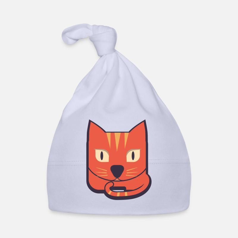 Comic Katze Baby Bio-Mütze
