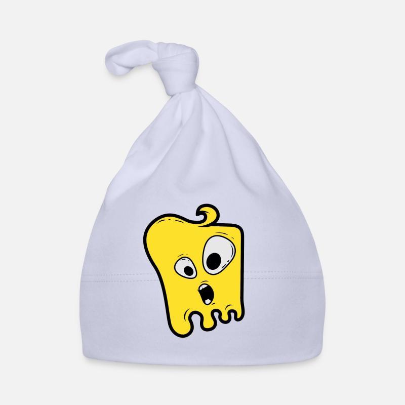 Süßes Monster - Baby Bio-Mütze - Sky