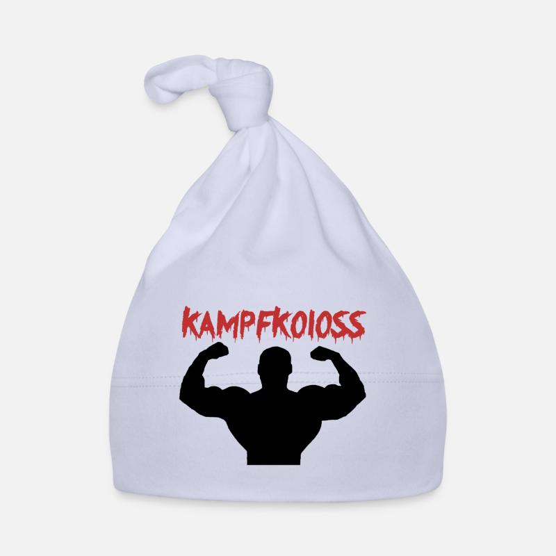 Kampfkoloss Training Motivaton Geschenk Baby Bio-Mütze