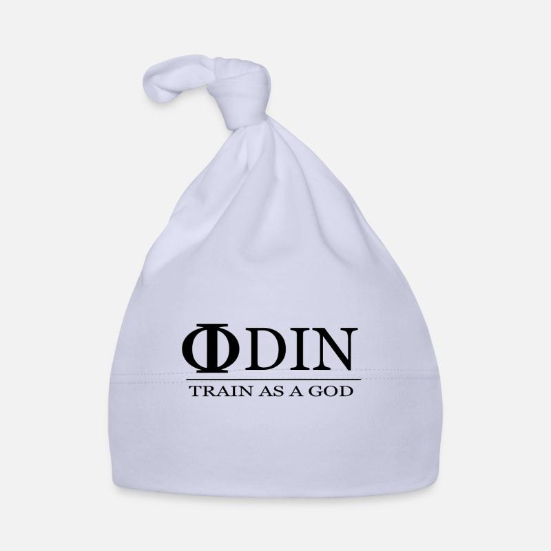 Odin Train as a God - Training Motivation Gift Organic Baby Cap