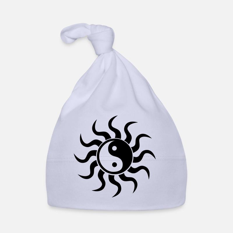 Yin Yang Vektor Baby Bio-Mütze