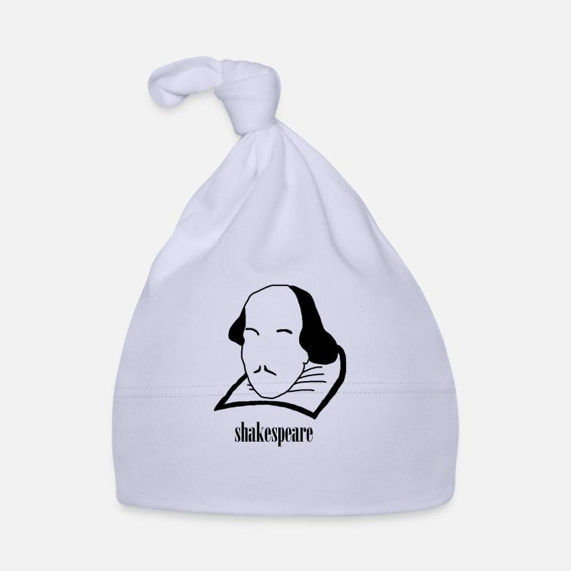 Shakespeare Kopf - Geschenkidee Baby Bio-Mütze