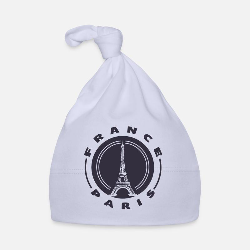Eiffel Tower Paris Organic Baby Cap