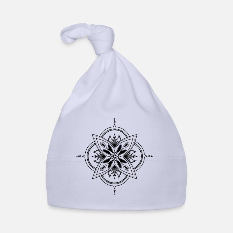 Mandala Organic Baby Cap