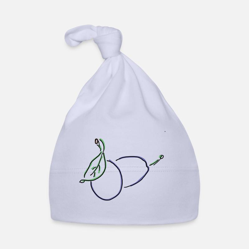 Pflaume Baby Bio-Mütze