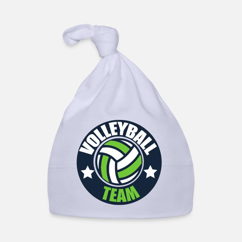 Équipe de l'emblème de l'équipe de volleyball Bonnet bio Bébé