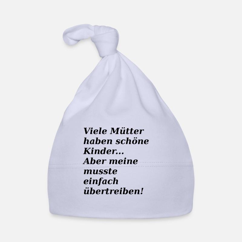 Lustiger Spruch Baby Bio-Mütze