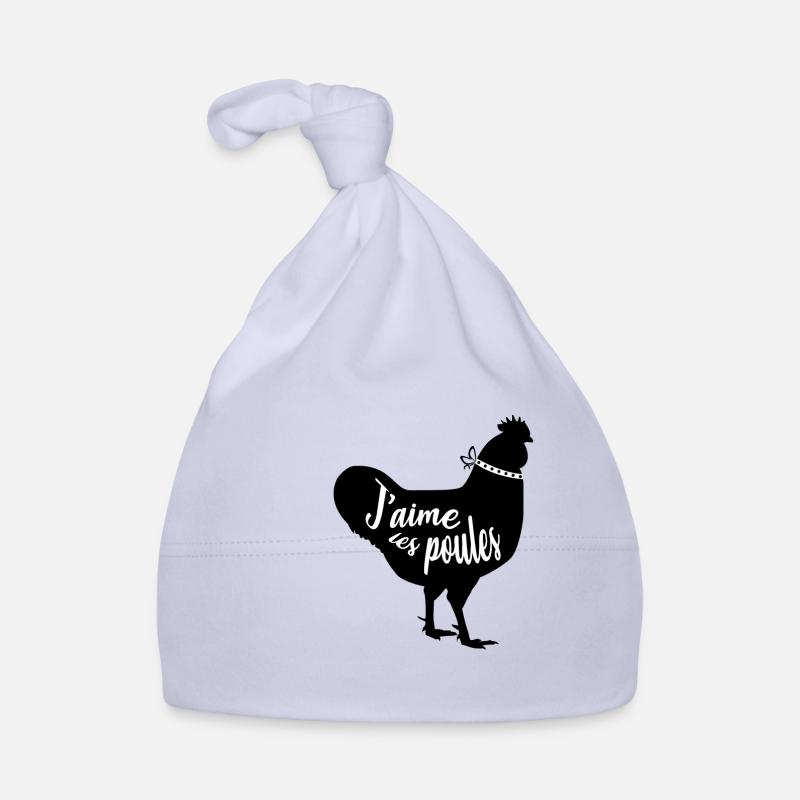 I like chickens Organic Baby Cap