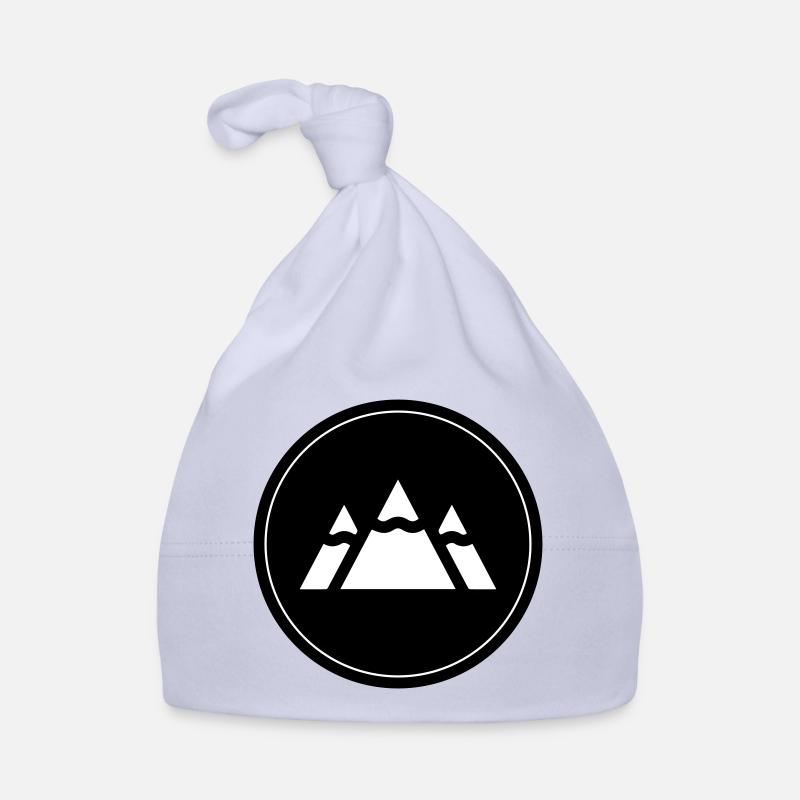 Mountains Organic Baby Cap