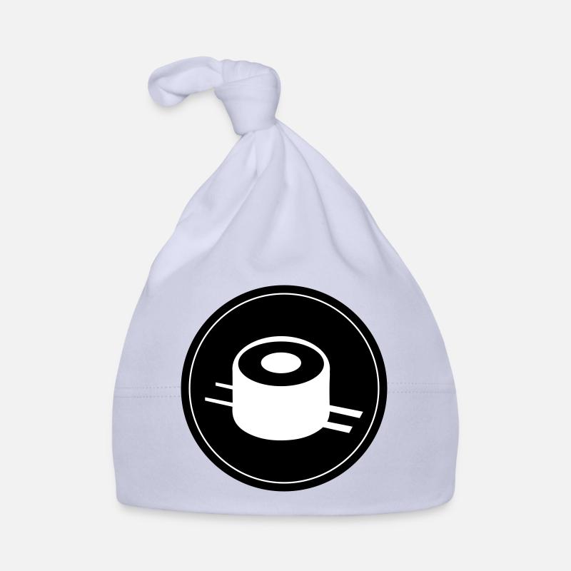 Cercle d’icônes de sushi Bonnet bio Bébé