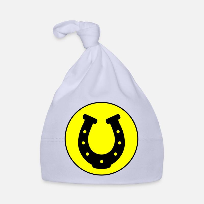 Horseshoe Icon Organic Baby Cap