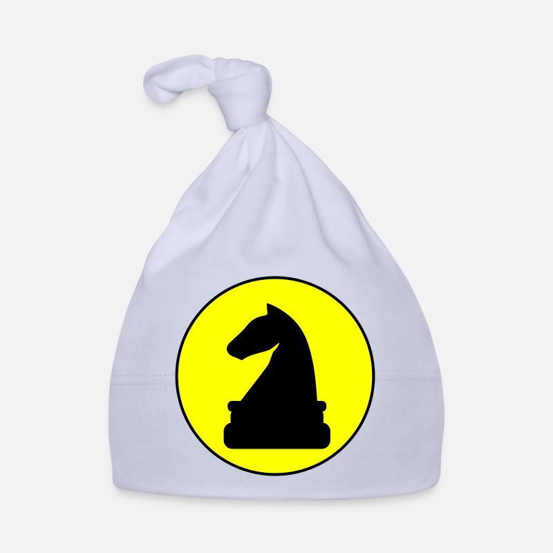 Horse chess piece Organic Baby Cap