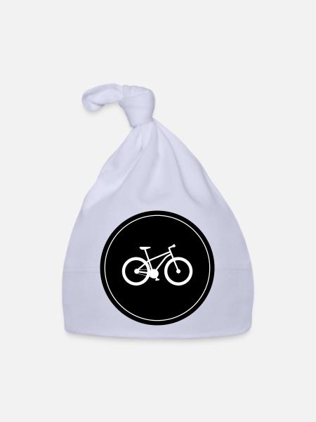 Fahrrad Radfahren - Baby Bio-Mütze - Sky - Vorne