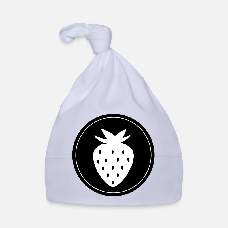Frucht Erdbeere Baby Bio-Mütze