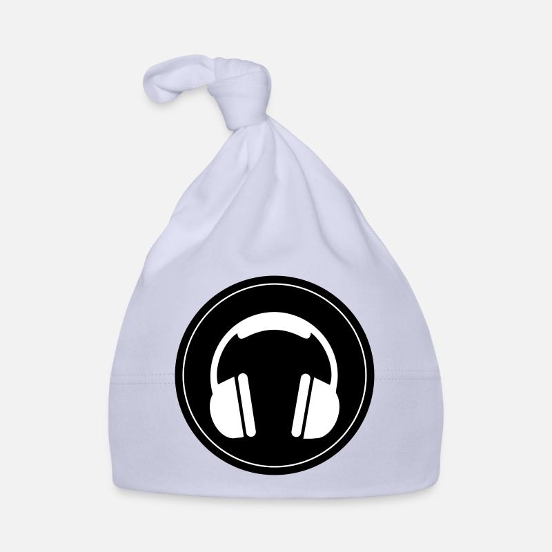 Kopfhörer Symbol Baby Bio-Mütze