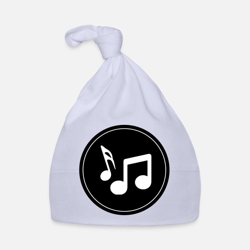 Musical notes Organic Baby Cap