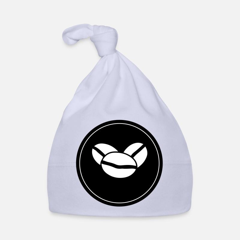 Coffee bean icon Organic Baby Cap