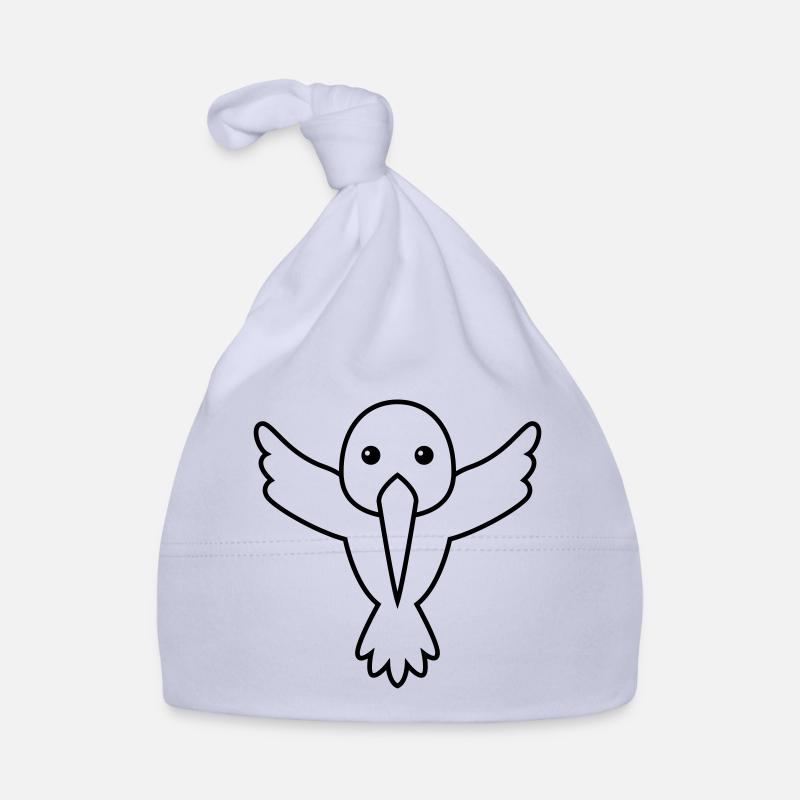 Hummingbird Comic Animal Organic Baby Cap
