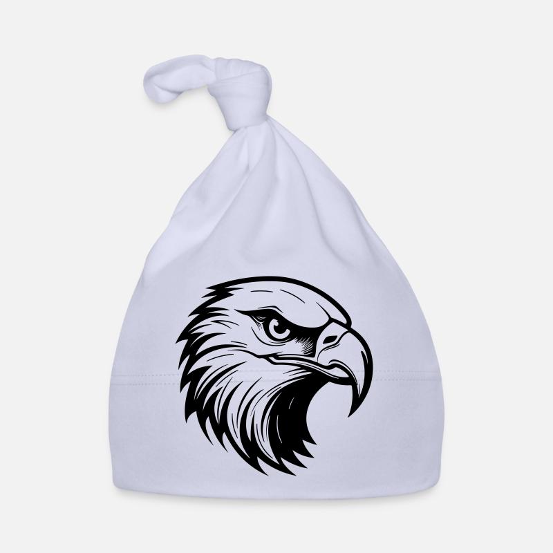 Eagle Head Organic Baby Cap