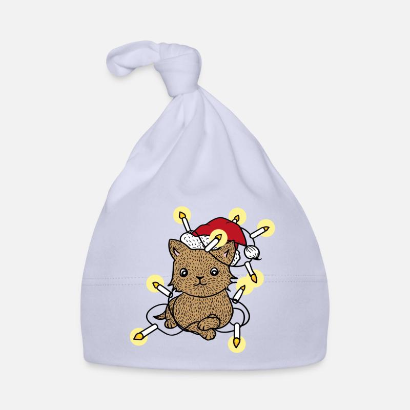 Chatons de Noël Bonnet bio Bébé