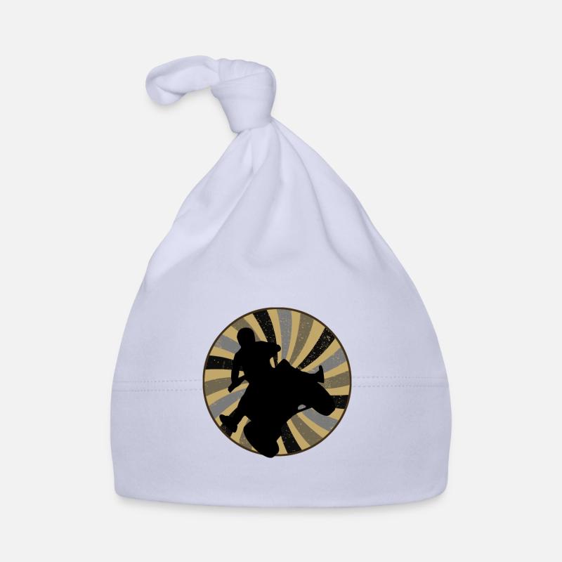 Stunt Motorcycle Quad Organic Baby Cap