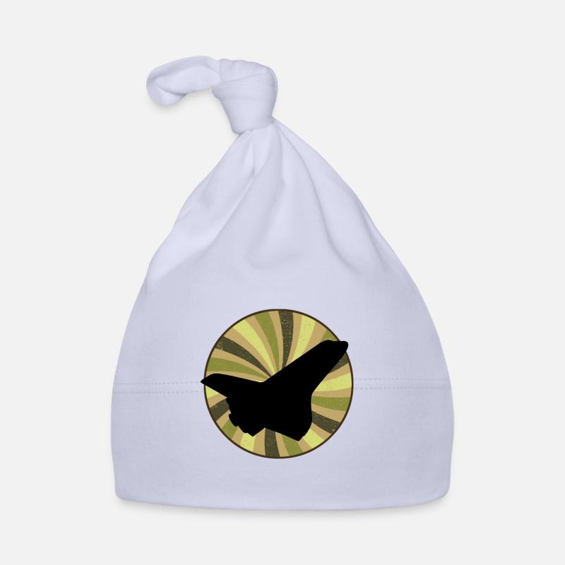 Flying Airplane Organic Baby Cap