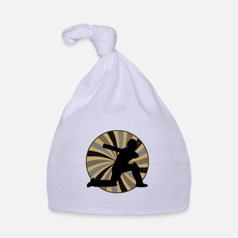 Pitcher Cricketspieler Cricketmannschaft Baby Bio-Mütze