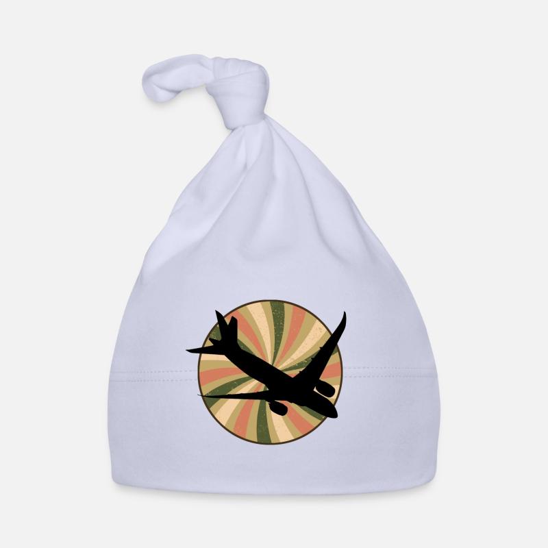 Aviation Aerospace Organic Baby Cap