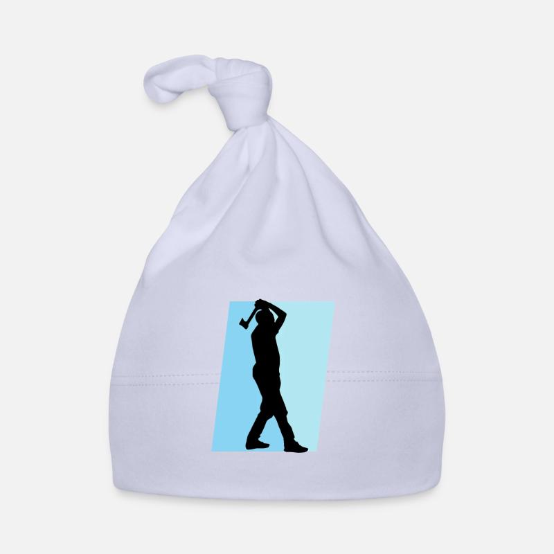 Hache Double hache Lancer de hache Bonnet bio Bébé