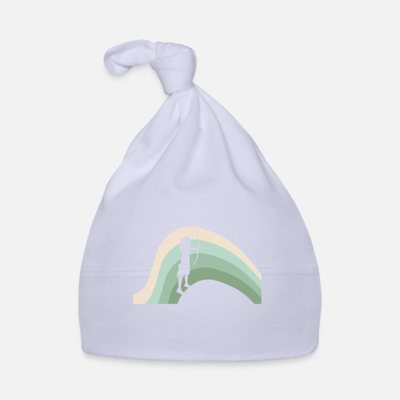 Archer Bow Organic Baby Cap