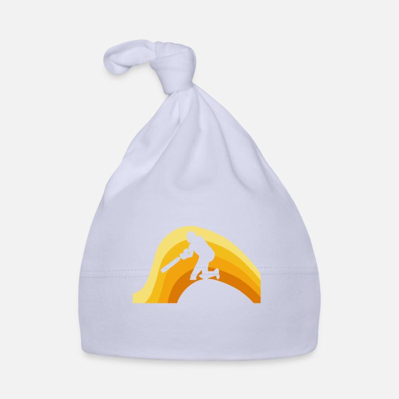 Lanceur Cricket Équipe Cricket Bonnet bio Bébé