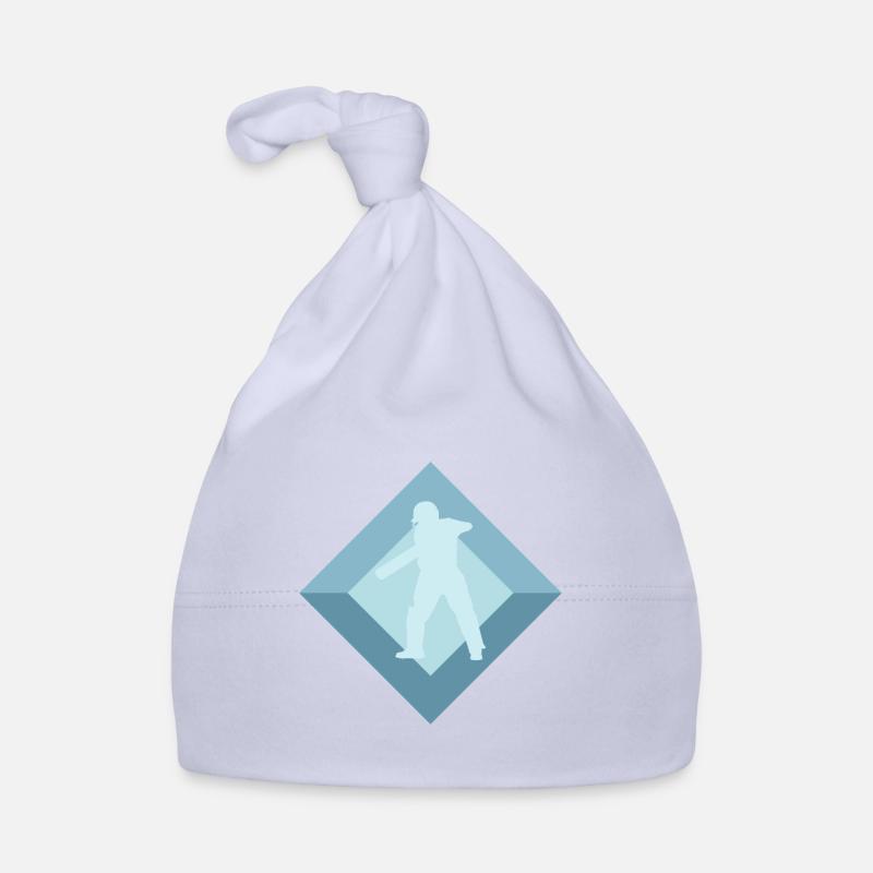 Équipe de cricket de lancer de lanceur Bonnet bio Bébé