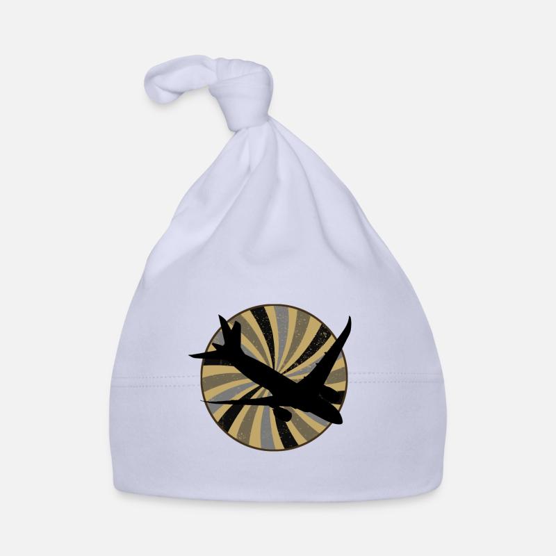 Luftfahrt Flieger Flieger Baby Bio-Mütze