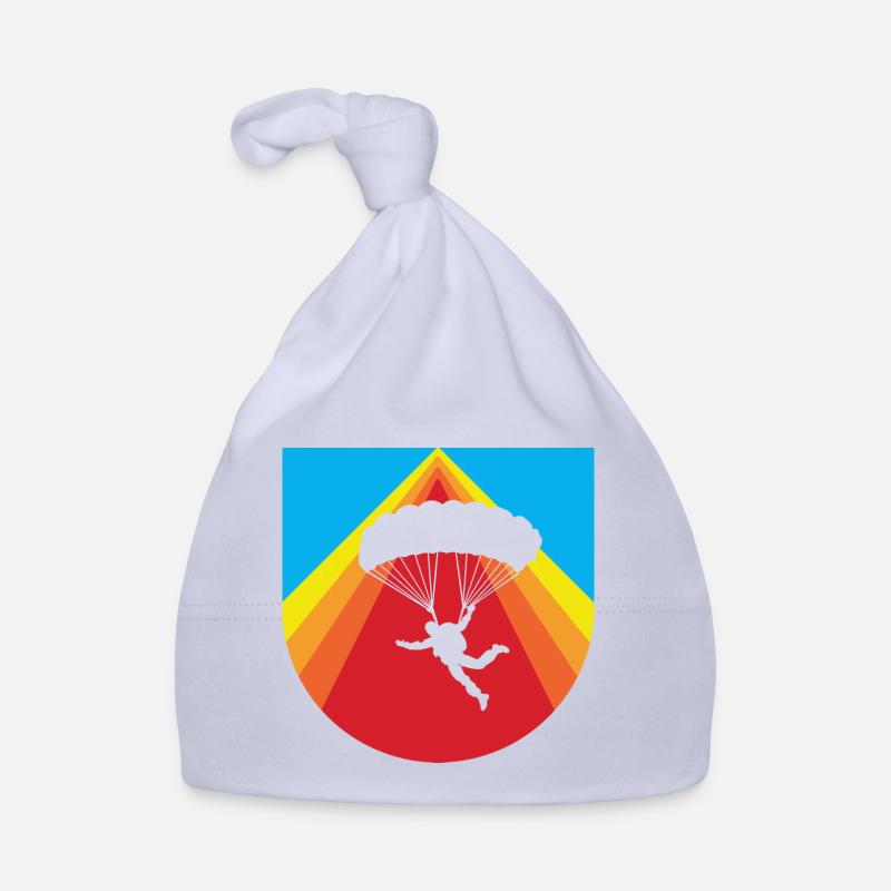 Skydiving Adrenaline Skydive Organic Baby Cap