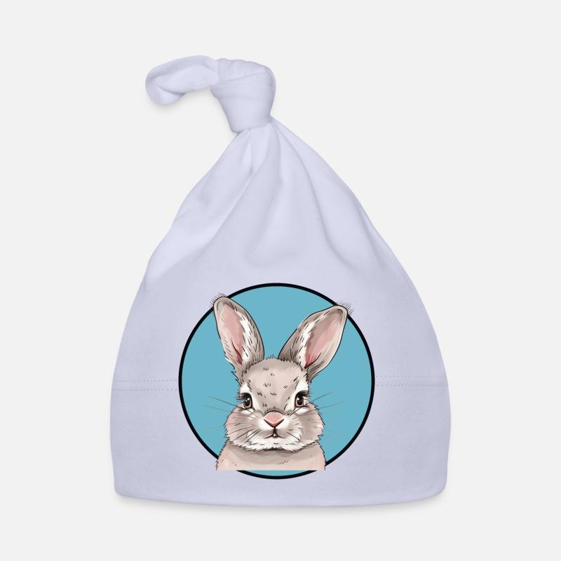 Bunny Tooth Bunny Bunny Organic Baby Cap