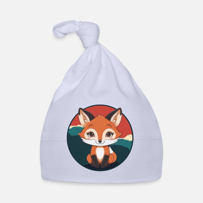Fuchs Waldtier Baby Bio-Mütze
